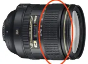 Rubber Zoom Grip For Nikon AF-S NIKKOR 24-120mm f/4G ED VR Lens