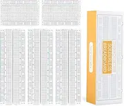 SunFounder Breadboards Kit 3PCS 830 Point 2PCS 400 Point Solderless Breadboards for Arduino Proto Shield Distribution Connecting Blocks(5 Pack)