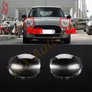 For BMW Mini F55 F56 F57 2014-2018 Right+Left Front Headlight Lamps Lens Shell x (for: Mini)