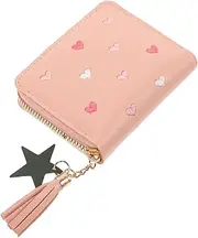 [COLLBATH] Ladies Wallet Fashionable Zipper Wallet with Card Slots Women's Small Purse Stylish Bag for Everyday