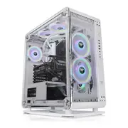 Thermaltake Core P6 Tempered Glass Snow Edition ATX Mid Tower Case - White [CA-1V2-00M6WN-00]