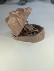 DINO RIDERS 1989 SAUROLOPHUS hidden rock Bunker tyco