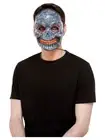 LED Light UP Skull Mask Halloween Cosplay Glow Scary Skeleton mask Fancy Dress