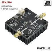 2300-2500MHz RF Power Amplifier 2W 2.4GHz 33dBm 8-23VDC for Signal Amplification