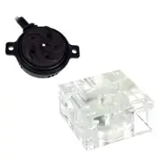 Alphacool DC-LT 2600 Ceramic 12V Pump and DC-LT Plexi (Acrylic) Top Bundle