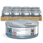 Dave's Pet Food Restricted Magnesium Chicken Diet Wet Canned Cat Food, 5.5-oz ca