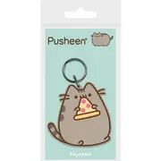 Pusheen - Pizza Rubber Keyring