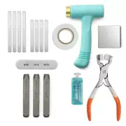 ImpressArt Ring Making Kit for Metal Stamping Rings, Inspiration Word Tool Bu...