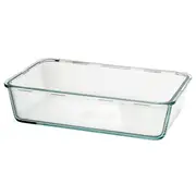 IKEA 365+ food container, large rectangular/glass, 3.1 l