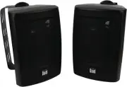 4" 3-Way High Performance Outdoor Indoor Speakers with Powerful Bass, Effortless