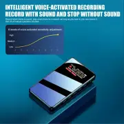 500 Hrs Mini Spy Voice Activated Recorder Digital Audio Magnetic 32G MP3 Playe0b