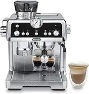 De'Longhi La Specialista Prestigio, Perfetto Manual Espresso Coffee Machine, EC9355.M, Metal, Control Grind, Dose and Temperature, Enjoy Barista Quality Coffee at Home
