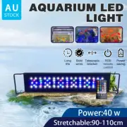 90 extend 110 Full Spectrum Aquarium LEDLight Lighting Aqua Plant Fish Tank Lamp