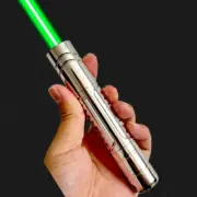 520nm 1MW Adjustable Focus Blue Laser Pointer Pen Visible Beam Laser Light