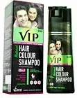 VIP 5 in 1 Hair Colour Shampoo base Black hair color (180 ml)