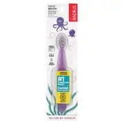 RADIUS, Totz® Toothbrush, 18+ Months, Extra Soft, Purple Sparkle, 1 Toothbrush