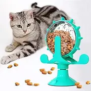 Multiple Automatic Cat Treat Dispenser,Small Interactive Cat Toy Food Dispenser Cat Slow Feeder Insert Cat Toys Balls for Cats Kitty Puppy Chicken Kitten Toy Puzzle Treat Dispenser Pet Toy