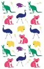 NEW Australian Animals Wombat Emu Platypus 100% Cotton Kitchen Tea Towel