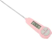 Homoyoyo Digital Cooking Thermometer for Food Instant Read Frying Baking Thermometer LCD Display for Liquid Solid Measurements Safe for Food Temperature Range