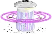 2 in 1 MosquitoKiller Lamp, Portable Outdoor Camping Lamp, Silent Design with Lighting, Suitable for Outdoor/Indoor, USB Rechargeable, Large Capacity 2000mAh, Energy-Saving Conomical MosquitoKiller