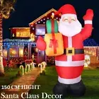 Santa Claus Inflatable Santa Claus Christmas Lights Xmas Party Outdoor Decor