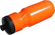 Ergonomic Design Collapsible Water Bottle Portable Sports Water Bottle for Bike Outdoor Workout Running 600ml Orange