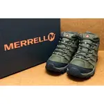 ✩AK✩ MERRELL MOAB 3 SMOOTH MID GTX 男高筒登山健行鞋 J036373 黃金大底