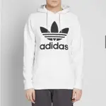 【全新】ADIDAS ORIGINAL TREFOIL HOODY 三葉草內刷毛連帽上衣 愛迪達/中性/男女皆可/情侶裝