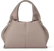 [JQWYGB] Cloud Pouch Bag Dumpling Clutch Purse Handbag Leather Tote Shoulder Bag Retro Crossbody bag with Removable Strap