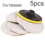 Set Polishing Pads Accessories Furniture Marble White Buffing 8500 RPM