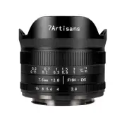 Seven Artist 7Artisans 7.5mm F2.8 FISH-EYE II ED Sony E Mount APS-C Black