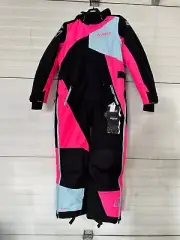 Klim Women's Vailslide Insulated Monosuit Crystal Blue/Knockout Pink (Medium SH)