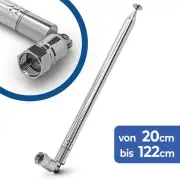 120cm Teleskop Antenne Replacement F Plug DAB Fm Radio Fm Am Car Audio