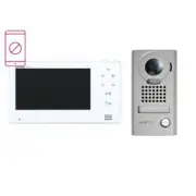 Aiphone Intercom kit 7" Monitor Vandal Resistant Surface Mounted Door Station, J