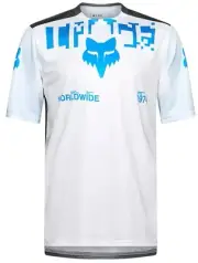 Fox Racing Ranger Digi Image Mens SS MTB Mountain Bike Jersey White