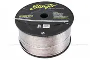 Stinger SPW518C PRO Series 18 Gauge Speaker Wire P/M (Clear)