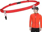 Race Bib Belt, Sport Race Number Belt Waistband, Elastic Fitness Waist Band for Outdoor Cycling Riding Time Trials Competitive Events
