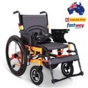 Electric Wheelchair Foldable Long Range Lithium Battery Motorised Wheel Chair AU