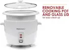 10 Cup Cooked Electric Rice Cooker & Cook Soups Stews Stainless Steel Inner Pot