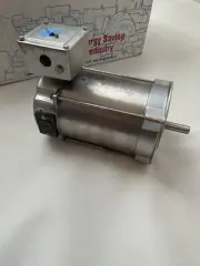 Leeson Washguard 109078.00 Stainless Steel 1/4 HP Washdown Duty Motor C4D17VC5A