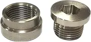 O2 Sensor Bung Plug,M18x1.5 Threads O2 Sensor Plug | Oxygen Mounting Standards Extender, Automotive Replacement Parts for Exhaust Pipes