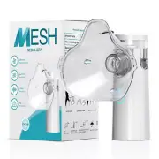 Handheld Mesh Nebulizer Portable Home Travel Inhalator Easy-To-Use Adults Kids
