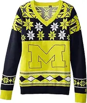 FOCO NCAA Women's V-Neck Sweater