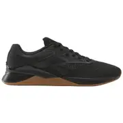 Reebok Mens Nano X4 Gym Training Crossfit Shoes (Black/Pure Grey/Gum)