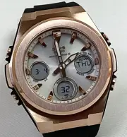 BABY G Casio Watch Baby G Radio Wave Solar MSG W600G 1AJF Women s Solar Radio
