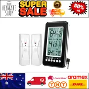 Refrigerator Thermometer AMIR Wireless Digital Freezer Thermometer w/ Sensor NEW