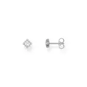 Genuine THOMAS SABO Vintage Romance Small ear studs with white zirconia