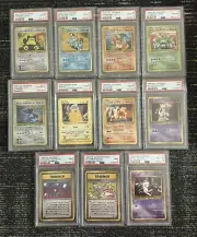 1999 Pokemon JP CD Promo SET Charizard Venusaur Blastoise PSA 10 9 8 Pikachu CD