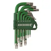 Kincrome TORX KEY SET 9Pieces K5144 Handy Storage Rack Vanadium Steel *Aus Brand