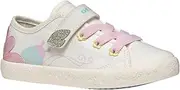 [Geox] Girls' J Gisli Girl C Trainers, White Pink, 39 EU